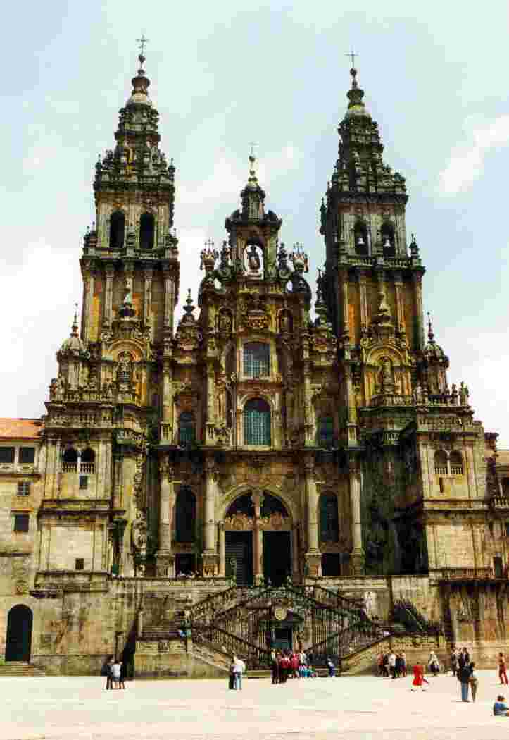 Die
                    Kathedrale von Santiago de Compostela