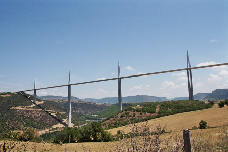 Autobahnbrücke bei Millau