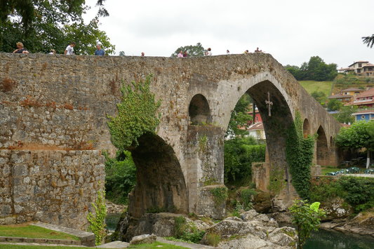 Römerbrücke in Cangas