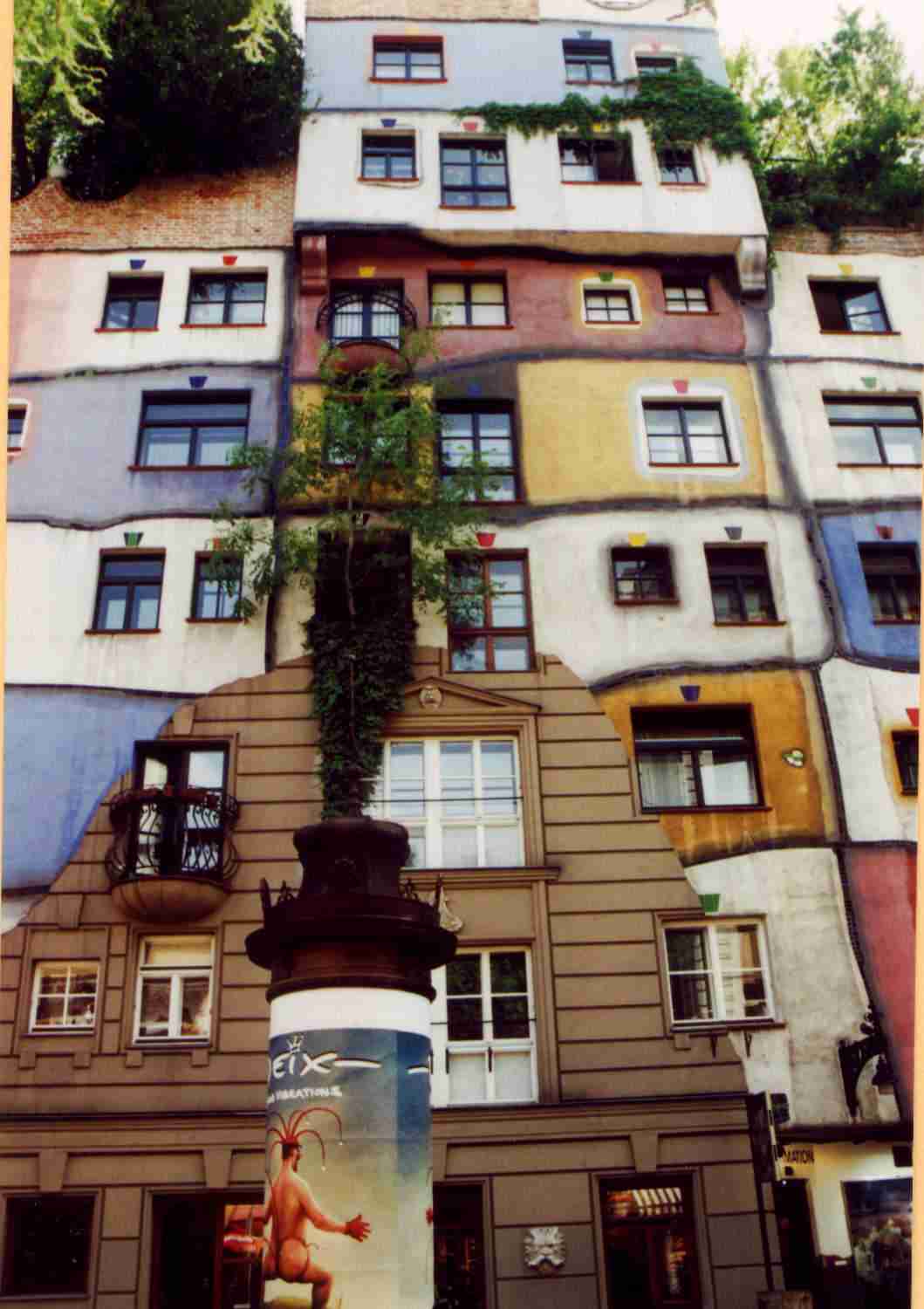 Wien - das
                Hundertwasserhaus
